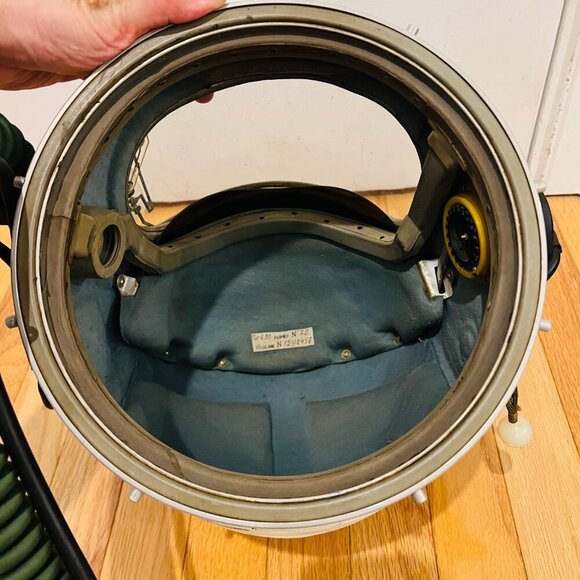 Helmet USSR Soviet Union Russia High Altitude Flight Space MIG Pilot Russian Air - Picture 13 of 16